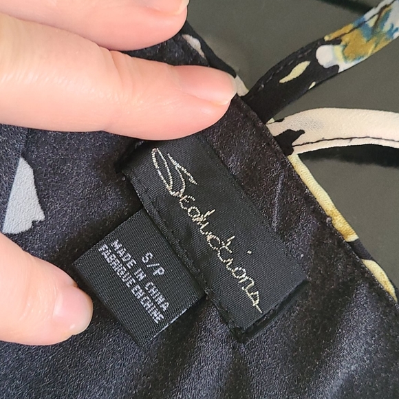 Black floral summer dress - Picture 4 of 4